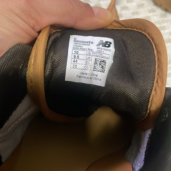 New Balance 550 “Wheat” Sneakers - Picture 9 of 12